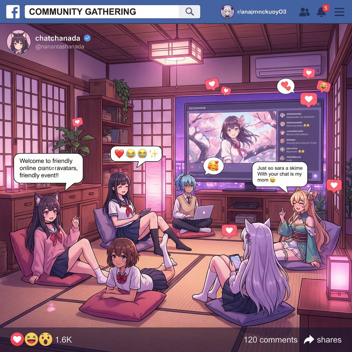 萝莉漫画-社区欢乐日常